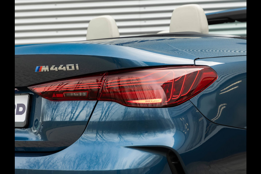 BMW 4 Serie Cabrio M440i xDrive - Facelift - Individual Leder - Adaptive LED - Head-up