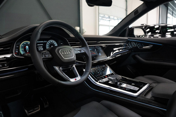Audi Q8 60 TFSI e quattro Pro Line S Competition *Bang & Olufsen / AWD-Besturing / Stoelventilatie + Massage / Panorama / Soft-Close / HUD / Memory*