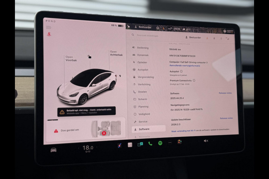 Tesla Model 3 Long Range AWD 75 kWh SoH 88,5%|Navi|Pano|Camera|Clima|Cruise|NL-Auto|N.A.P|APK tot 12-2026