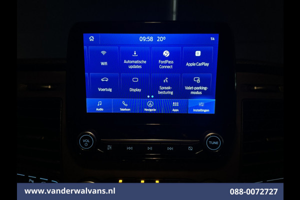 Ford Transit 2.0 TDCI 131pk L3H2 Euro6 *Rijklaar Direct Rijden* Airco | Camera | Navigatie | Apple Carplay | LED | Cruisecontrol Parkeersensoren, Stoelverwarming, Verwarmde voorruit, Bijrijdersbank, 2500kg trekvermogen