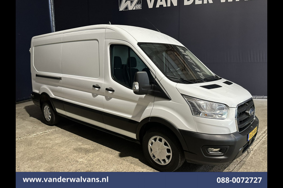 Ford Transit 2.0 TDCI 131pk L3H2 Euro6 *Rijklaar Direct Rijden* Airco | Camera | Navigatie | Apple Carplay | LED | Cruisecontrol Parkeersensoren, Stoelverwarming, Verwarmde voorruit, Bijrijdersbank, 2500kg trekvermogen