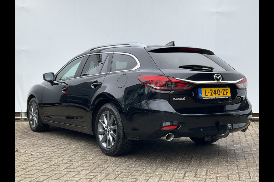 Mazda 6 Sportbreak 2.0 SkyActiv-G 165 Trekhaak Stoel/Stuurverw HUD Adap.Cruise 360Cam Dealer-OH!