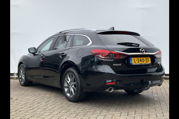 Mazda 6 Sportbreak 2.0 SkyActiv-G 165 Trekhaak Stoel/Stuurverw HUD Adap.Cruise 360Cam Dealer-OH!
