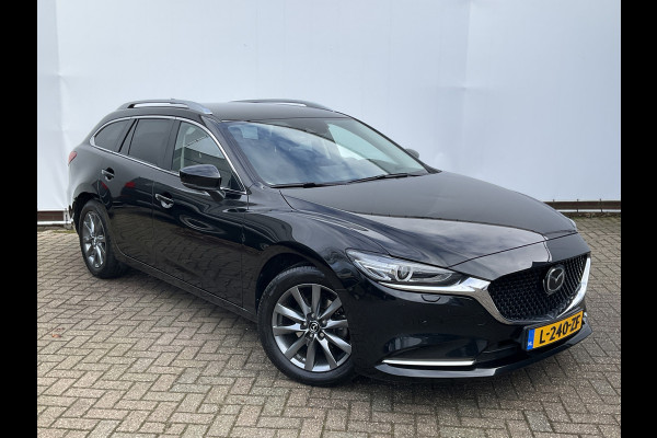 Mazda 6 Sportbreak 2.0 SkyActiv-G 165 Trekhaak Stoel/Stuurverw HUD Adap.Cruise 360Cam Dealer-OH!