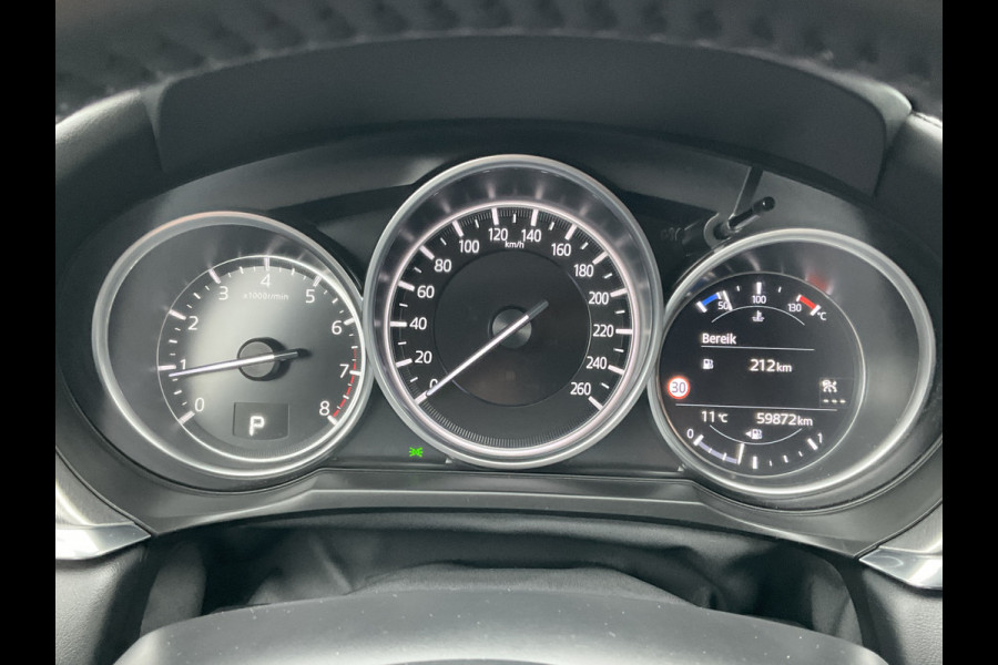 Mazda 6 Sportbreak 2.0 SkyActiv-G 165 Trekhaak Stoel/Stuurverw HUD Adap.Cruise 360Cam Dealer-OH!