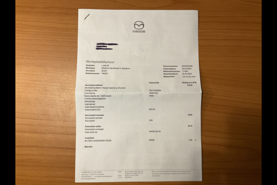 Mazda 6 Sportbreak 2.0 SkyActiv-G 165 Trekhaak Stoel/Stuurverw HUD Adap.Cruise 360Cam Dealer-OH!