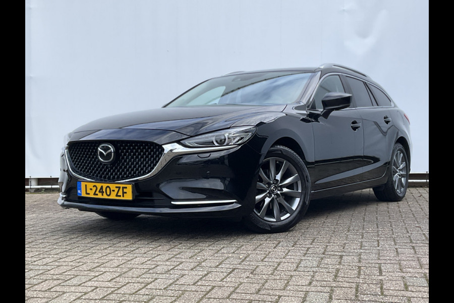 Mazda 6 Sportbreak 2.0 SkyActiv-G 165 Trekhaak Stoel/Stuurverw HUD Adap.Cruise 360Cam Dealer-OH!