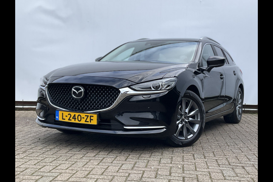 Mazda 6 Sportbreak 2.0 SkyActiv-G 165 Trekhaak Stoel/Stuurverw HUD Adap.Cruise 360Cam Dealer-OH!