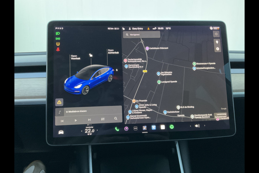 Tesla Model 3 Long Range AWD 75 kWh Autopilot Leer Camera Stoelverw DAB NL-Auto!