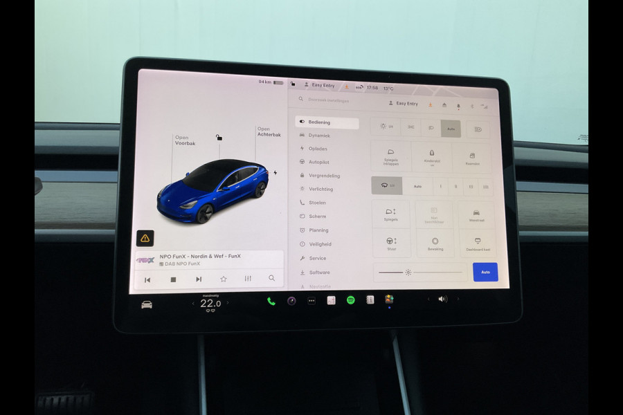 Tesla Model 3 Long Range AWD 75 kWh Autopilot Leer Camera Stoelverw DAB NL-Auto!