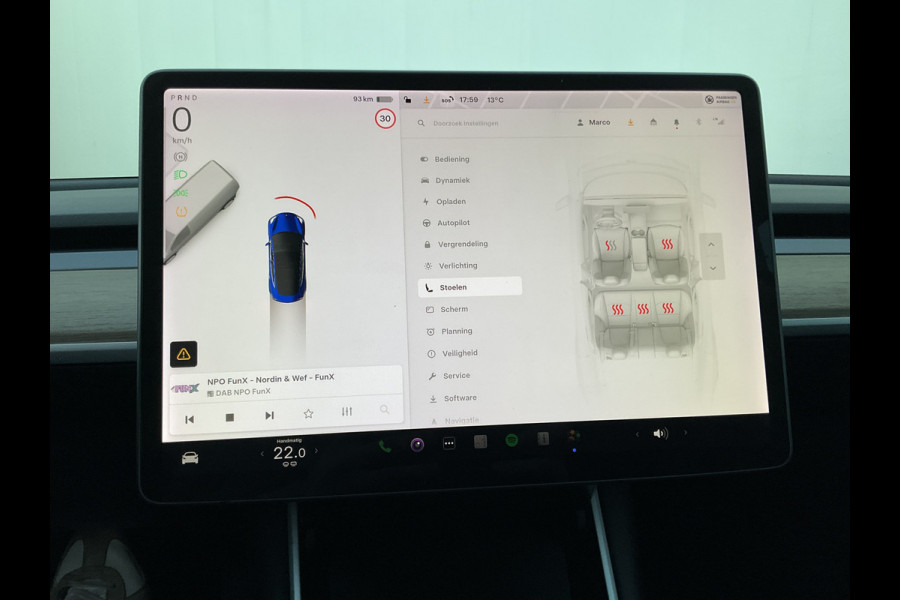 Tesla Model 3 Long Range AWD 75 kWh Autopilot Leer Camera Stoelverw DAB NL-Auto!