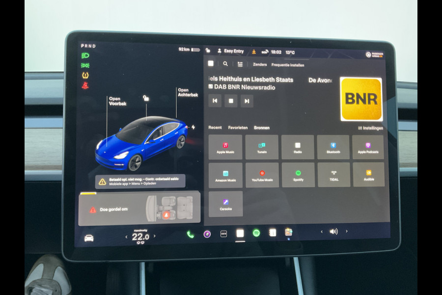 Tesla Model 3 Long Range AWD 75 kWh Autopilot Leer Camera Stoelverw DAB NL-Auto!