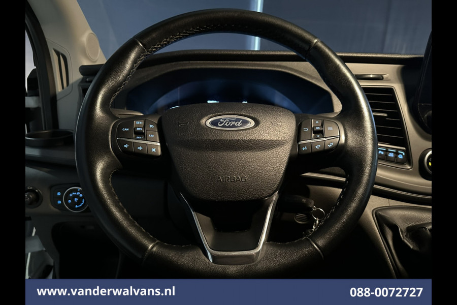 Ford Transit 2.0 TDCI 130pk L3H2 Euro6 Airco | Camera | Navigatie | Apple Carplay | Cruisecontrol | Stoelverwarming Android Auto, Verwarmde voorruit, Parkeersensoren, Bijrijdersbank
