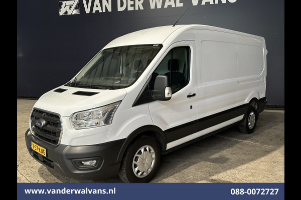 Ford Transit 2.0 TDCI 130pk L3H2 Euro6 Airco | Camera | Navigatie | Apple Carplay | Cruisecontrol | Stoelverwarming Android Auto, Verwarmde voorruit, Parkeersensoren, Bijrijdersbank