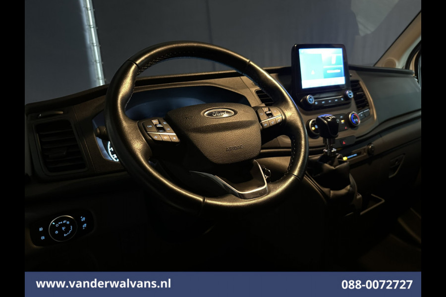 Ford Transit 2.0 TDCI 130pk L3H2 Euro6 Airco | Camera | Navigatie | Apple Carplay | Cruisecontrol | Stoelverwarming Android Auto, Verwarmde voorruit, Parkeersensoren, Bijrijdersbank