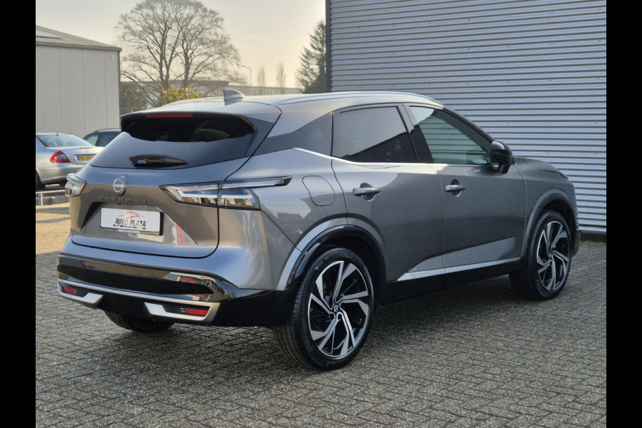 Nissan QASHQAI 1.3 MHEV Tekna Plus Pano 360 Camera Massage stoelen Leder Carplay Auto Is Bom Vollll