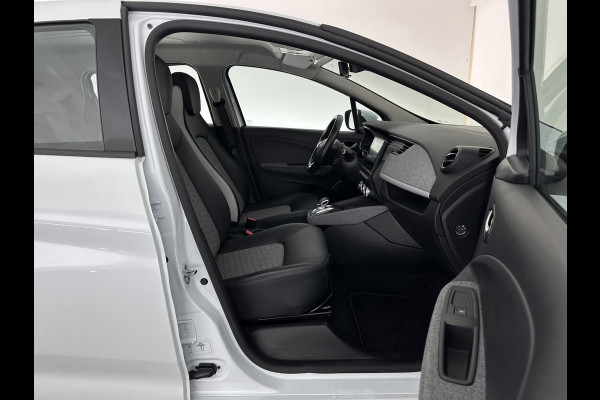 Renault ZOE R110 Life 52 kWh (Owned-Battery) [ 3-Fase-22kW ] {SOH-86%} Aut. *HEATPUMP | FULL-LED | LEATHER-FABRIC | DIGI-COCKPIT | CAMERA | NAVI-FULLMAP | DAB+ | KEYLESS | HEATED-COMFORTSEATS | LANE-ASSIST | 16''ALU*