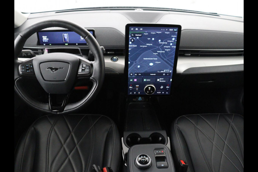 Ford Mustang Mach-E RWD 75kWh | SOH 92% | Leder | 360 Camera | Stoelverwarming | Adaptive cruise | B&O Sound | Stuurverwarming | Carplay | Navigatie | Park Assist | Full LED