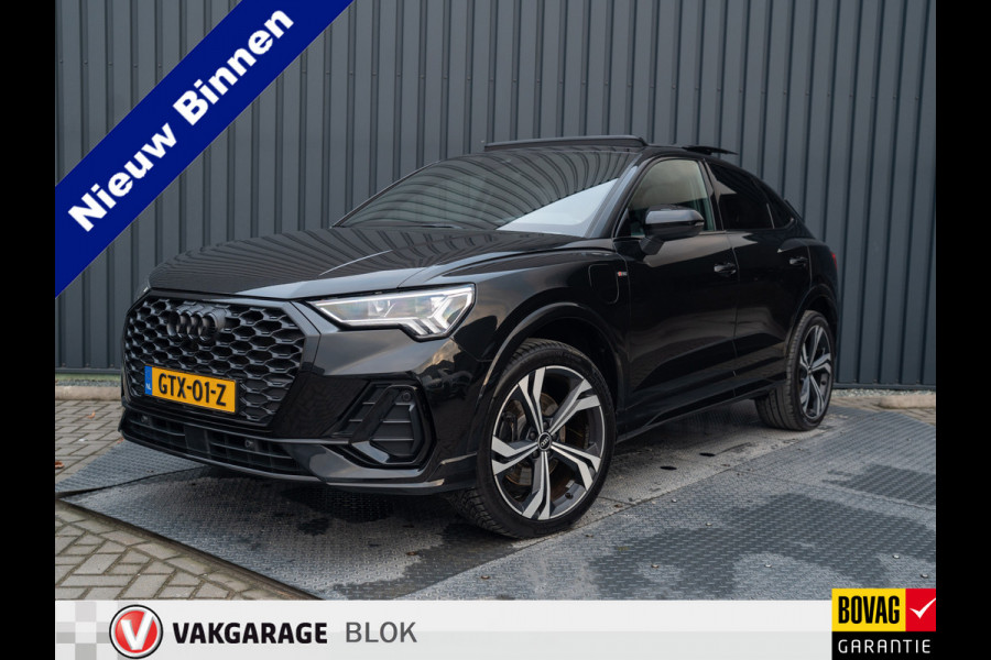 Audi Q3 Sportback 45 TFSI e S Edition | Panodak | Sonos | Elk. A-klep | Camera | Keyless | 20'' | Prijs Rijklaar!!