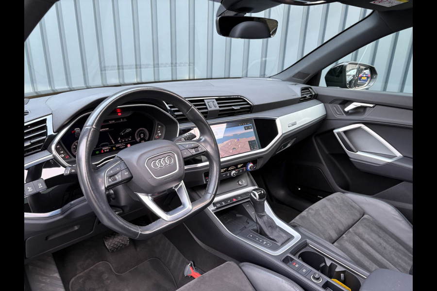 Audi Q3 Sportback 45 TFSI e S Edition | Panodak | Sonos | Elk. A-klep | Camera | Keyless | 20'' | Prijs Rijklaar!!