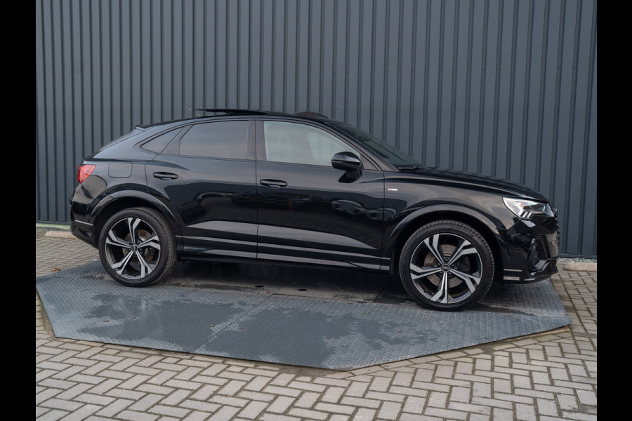 Audi Q3 Sportback 45 TFSI e S Edition | Panodak | Sonos | Elk. A-klep | Camera | Keyless | 20'' | Prijs Rijklaar!!