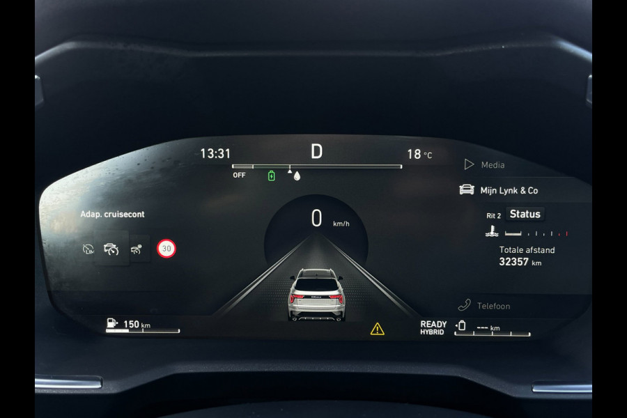 Lynk & Co 01 1.5|11-2021|PHEV|BLACK|PANO|ACC|CAMERA|ANDROID/CARPLAY|STOELVERW|INFINITY|MEMORY|ELEK. A-KLEP + INTERIEUR|INCL.BTW|