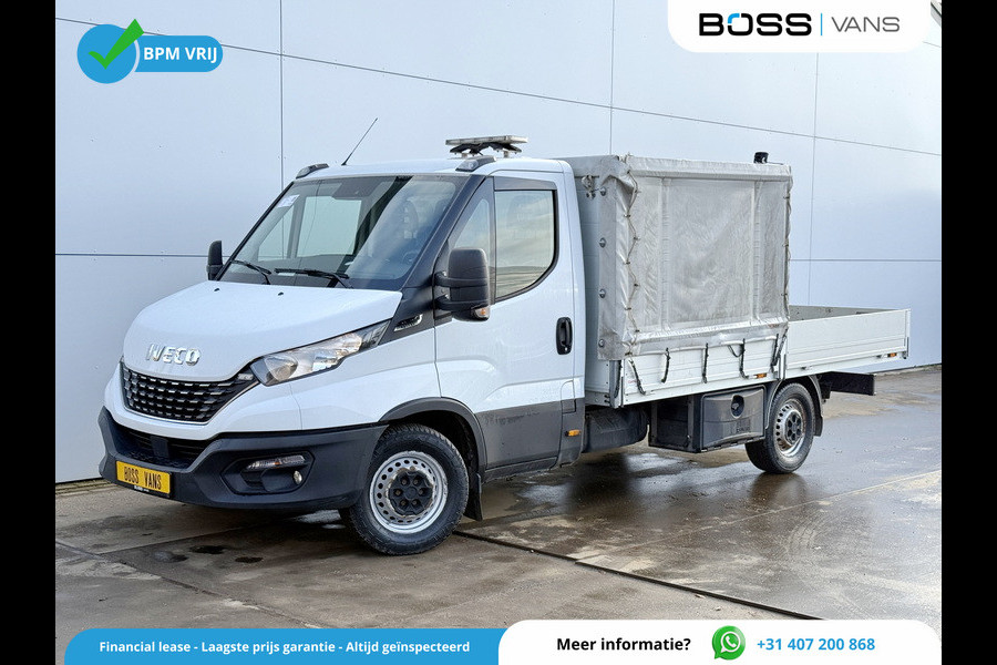 Iveco Daily 35S16 2.3 Automaat Open Laadbak Airco Adaptieve Cruise Control Standkachel 3.5t Trekhaak Navigatie Camera Pickup Pritische