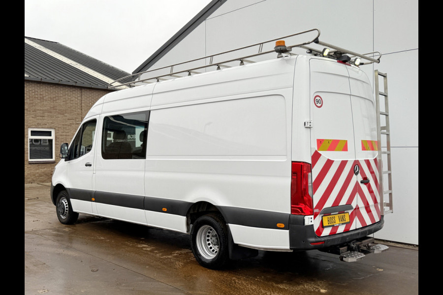 Mercedes-Benz Sprinter 516 2.2 CDI L3H2 Dubbele Cabine 3,5t Trekhaak Climate Control Cruise Control 360° Camera Carplay Imperiaal