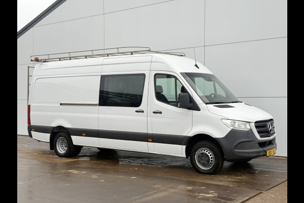 Mercedes-Benz Sprinter 516 2.2 CDI L3H2 Dubbele Cabine 3,5t Trekhaak Climate Control Cruise Control 360° Camera Carplay Imperiaal