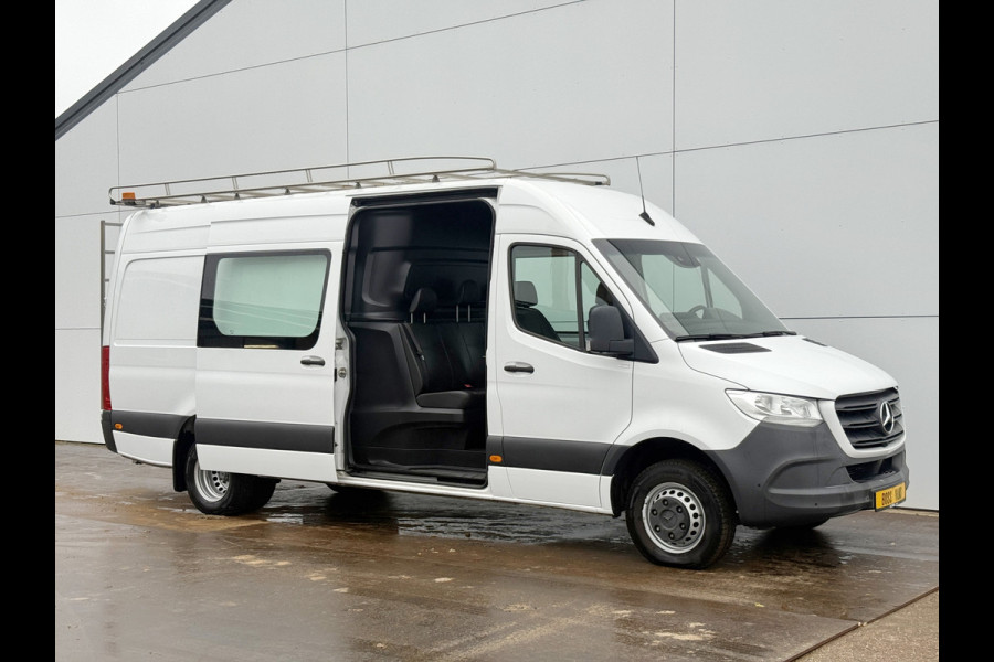 Mercedes-Benz Sprinter 516 2.2 CDI L3H2 Dubbele Cabine 3,5t Trekhaak Climate Control Cruise Control 360° Camera Carplay Imperiaal