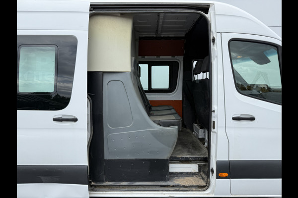 Mercedes-Benz Sprinter 514 2.2 CDI L2H2 Dubbele Cabine DoKa Mixto Dubbellucht Brandstoftank Climate Control Cruise Control Carplay Trekhaak Camera