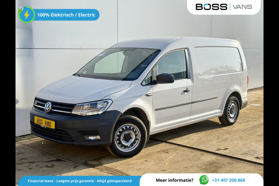 Volkswagen E-Caddy 113PK L2H1 Elektrisch Caddy ABT Maxi 37,3kWh 159km WLTP Trekhaak Airco Stoelverwarming Parkeersensoren Achter