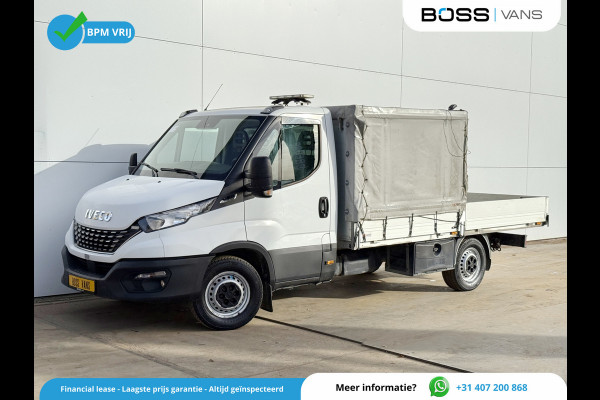 Iveco Daily 35S16 2.3 Automaat Open Laadbak Airco Adaptieve Cruise Control Standkachel 3.5t Trekhaak Navigatie Camera Pickup Pritische