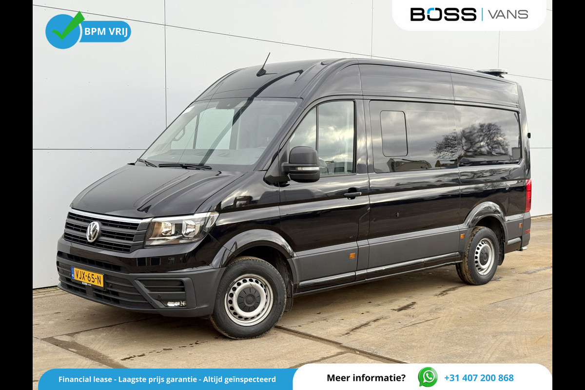 Volkswagen Crafter 2.0 TDI 140PK Automaat L3H3 Airco Cruise Control Elektrische Schuifdeur Trekhaak Camera Carplay Parkeersensoren voor achter