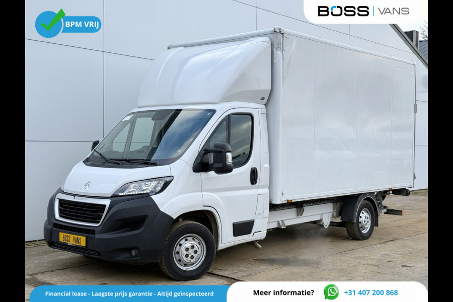 Peugeot Boxer 2.2 HDI 165PK Laadklep LED Cruise Control Climate Control Carplay Camera Standkachel Koffer Bakwagen Meubelbak