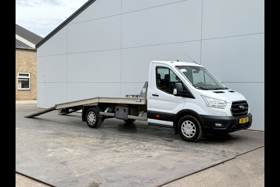 Ford Transit 350 2.0 TDCI 130PK Autotransporter Ambulance Abschleppwagen Winde Oprijwagen Lier Airco Cruise Control