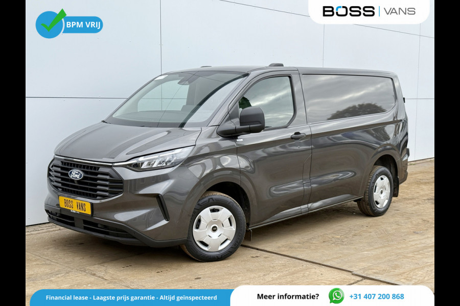 Ford Transit Custom 320 2.0 TDCI 136PK L1H1 LED Adaptieve Cruise Control Camera Carplay Parkeersensoren voor achter Fabr Garantie 07-28