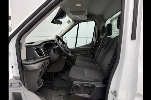 Ford E-Transit 68 KWH Kipper Elektrisch  334KM WLTP Snelladen Tipper Benne Climate Control Cruise Control Apple Carplay Stoelverwarming Navigatie Camera