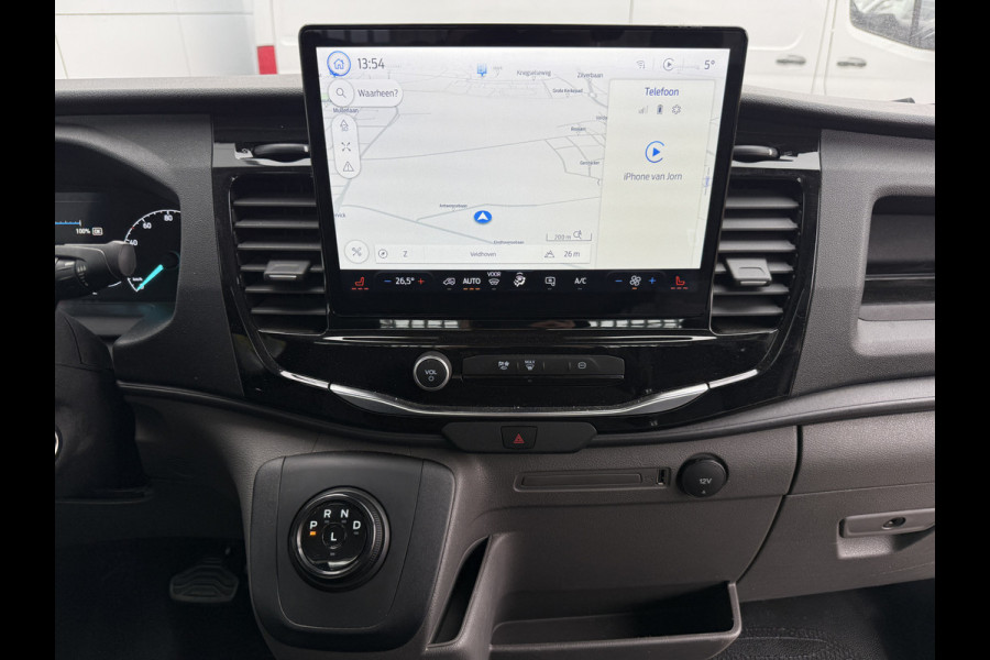 Ford E-Transit 68 KWH Kipper Elektrisch  334KM WLTP Snelladen Tipper Benne Climate Control Cruise Control Apple Carplay Stoelverwarming Navigatie Camera