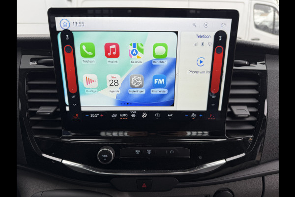 Ford E-Transit 68 KWH Kipper Elektrisch  334KM WLTP Snelladen Tipper Benne Climate Control Cruise Control Apple Carplay Stoelverwarming Navigatie Camera