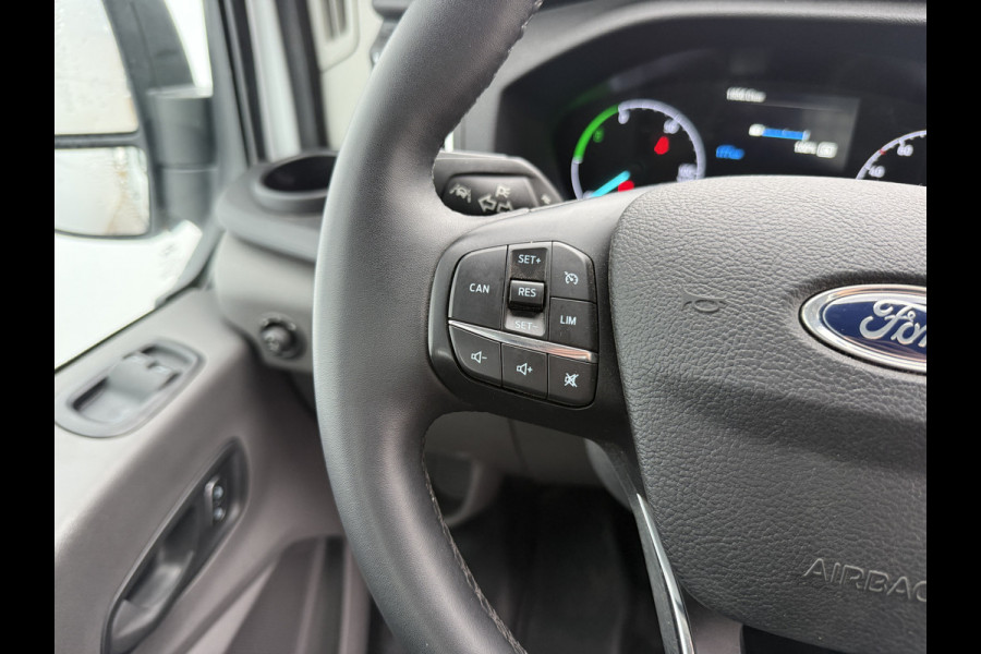 Ford E-Transit 68 KWH Kipper Elektrisch  334KM WLTP Snelladen Tipper Benne Climate Control Cruise Control Apple Carplay Stoelverwarming Navigatie Camera