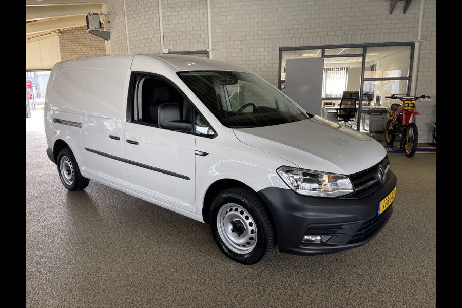 Volkswagen Caddy 2.0 TDI 102pk L2H1 BMT Maxi Comfortline / vaste prijs rijklaar € 13.950 ex btw / lease vanaf € 235 / airco / cruise / pdc achter / omvormer / ingerichte laadruimte !