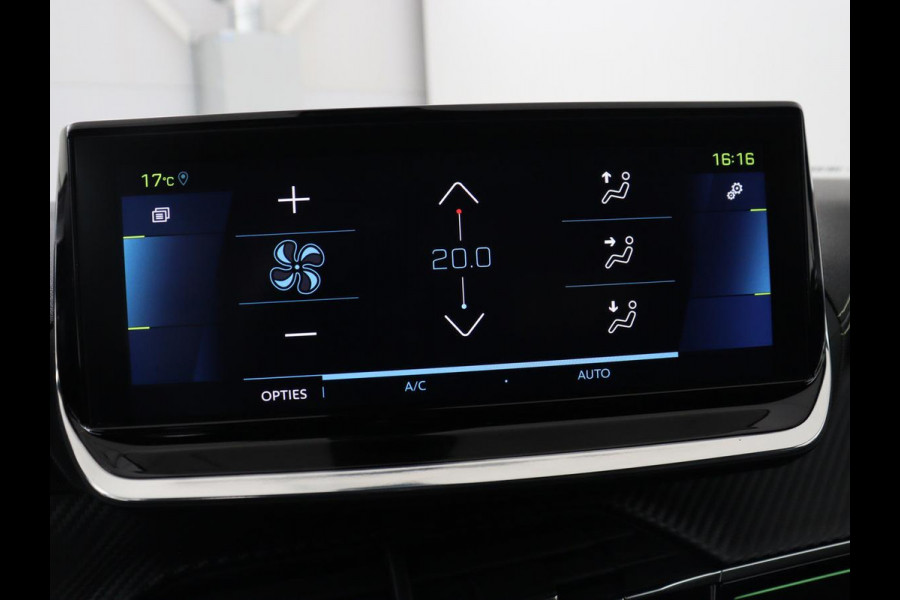 Peugeot e-2008 EV GT Pack 50 kWh | 3 Fase | Panoramadak | Stoelverwarming | Adaptive cruise | Leder | Carplay | Keyless | Camera | Full LED | Navigatie | Climate control | Dodehoek detectie
