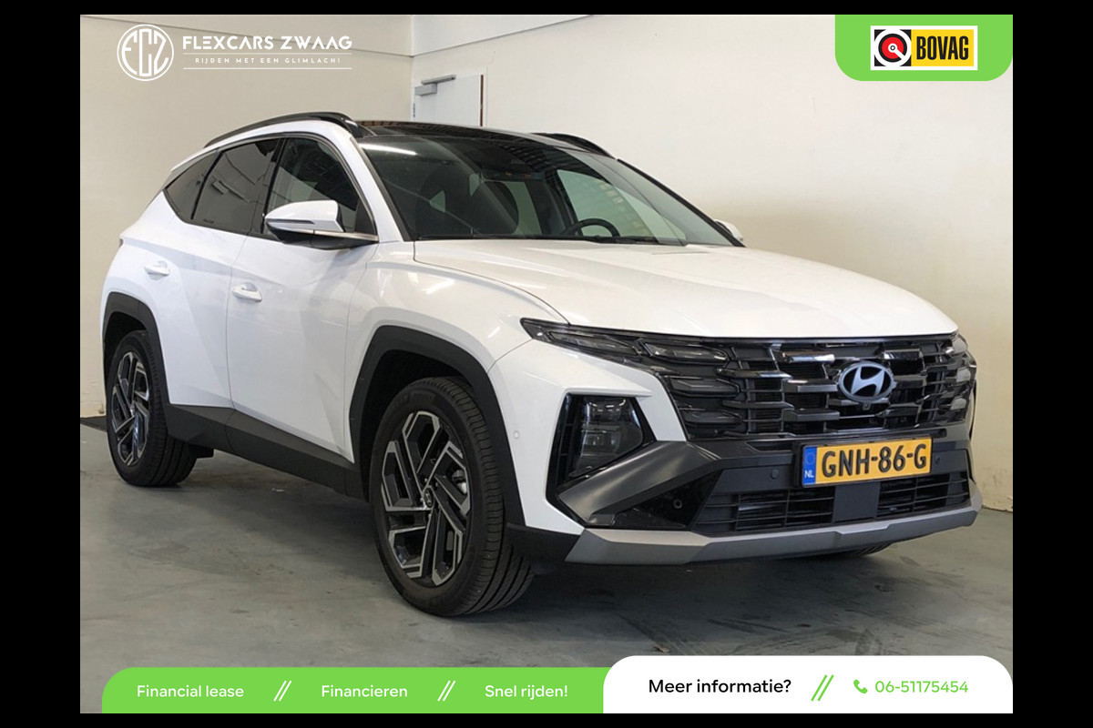 Hyundai Tucson 1.6 T-GDI HEV Premium Sky nw model - Automaat - Pano/schuifdak - Leder - Trekhaak - Org.NL