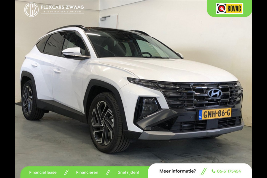 Hyundai Tucson 1.6 T-GDI HEV Premium Sky nw model - Automaat - Pano/schuifdak - Leder - Trekhaak - Org.NL