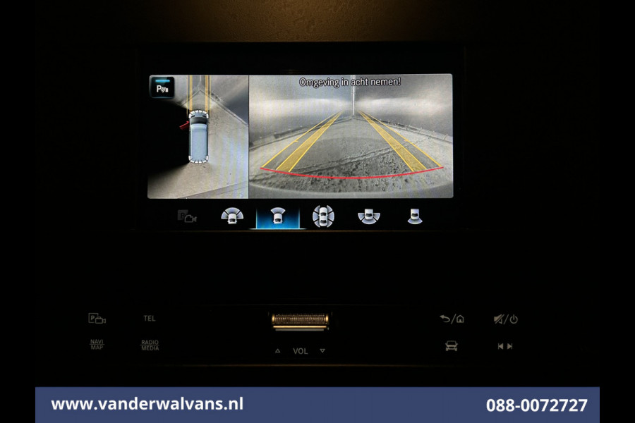 Mercedes-Benz Sprinter 316 CDI 164pk L3H2 Euro6 Airco | 360 Graden Camera | Navigatie | Apple Carplay | Chauffeursstoel Cruisecontrol, Android Auto, Stoelverwarming, Parkeersensoren, Bijrijdersbank