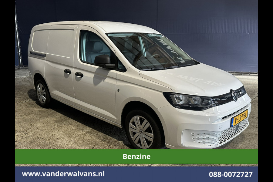 Volkswagen Caddy Cargo Maxi 1.5 TSI 116pk Benzine motor L2H1 Fabrieksgarantie Euro6 Airco | Camera | Apple Carplay Bumper in de kleur, Android Auto, Zijdeur