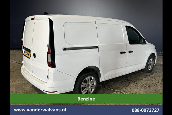 Volkswagen Caddy Cargo Maxi 1.5 TSI 116pk Benzine motor L2H1 Fabrieksgarantie Euro6 Airco | Camera | Apple Carplay Bumper in de kleur, Android Auto, Zijdeur