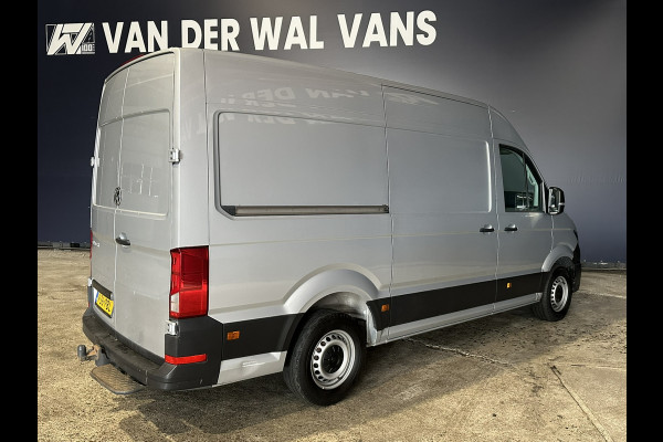 Volkswagen Crafter 2.0 TDI 141pk L3H3 L2H2 Euro6 Airco | 3000kg Trekhaak | Cruisecontrol | Chauffeursstoel Bijrijdersbank