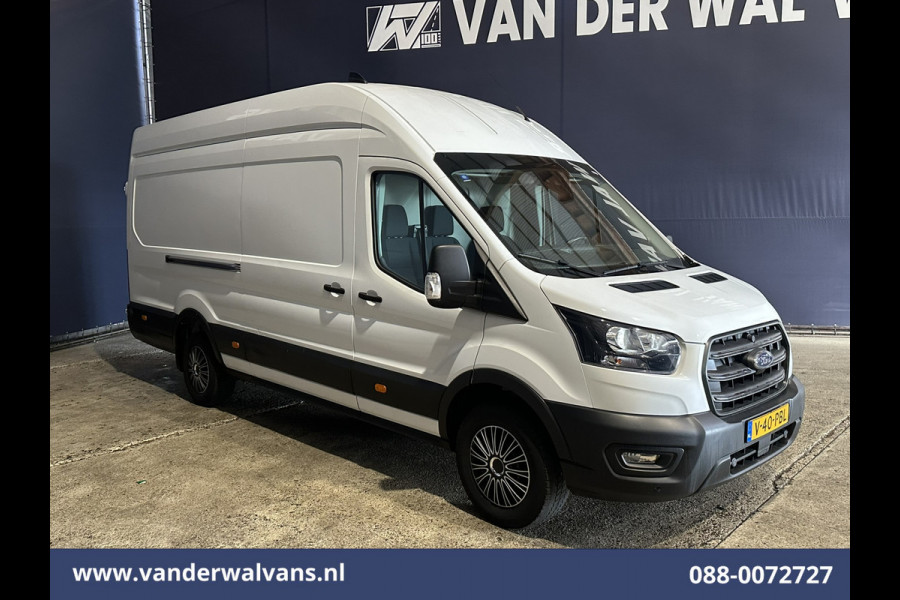 Ford Transit 2.0 TDCI 131pk L4H3 Euro6 Airco | Camera | Cruisecontrol | Verwarmde voorruit Parkeersensoren, Bijrijdersbank